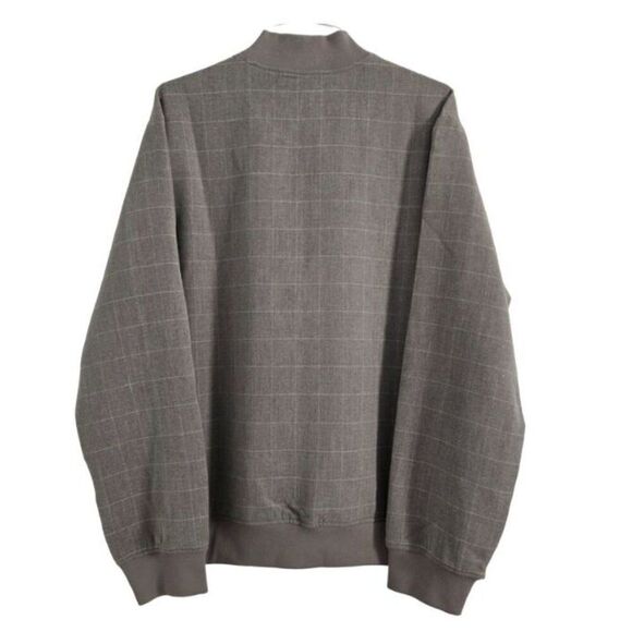 Houston White Men's Classic Gray Bomber Jacket - Picture 2 of 4